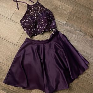 Purple Prom Dress